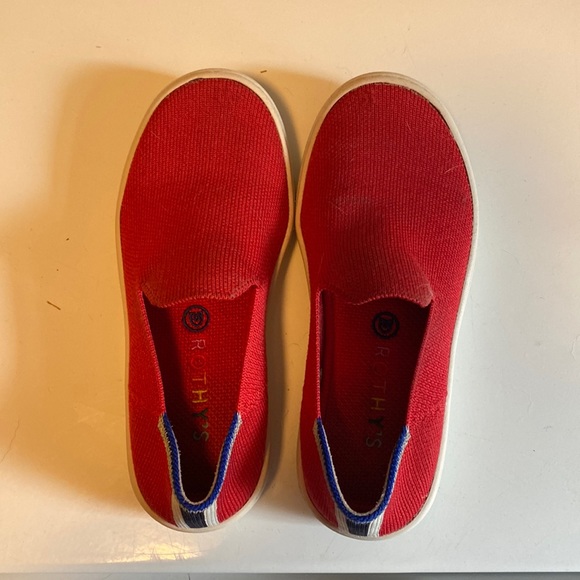 Rothy's Other - Rothy’s kids red sneaker